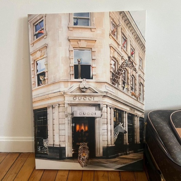 Gucci inspired wall art canvas - Picture 1 of 2